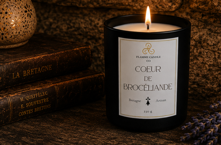 Cœur de Brocéliande – Bougie Boisée