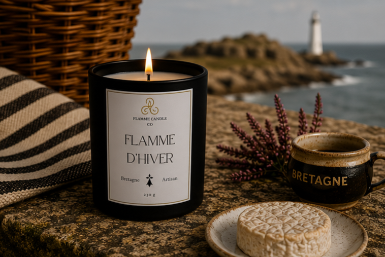 Flamme d'Hiver – Artisan Woody Coconut Soy Candle