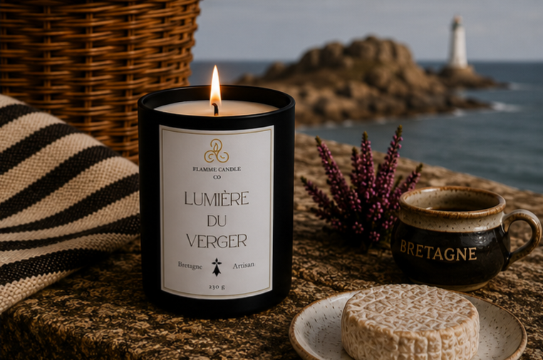 Lumière du Verger – Artisan Floral Coconut Soy Candle