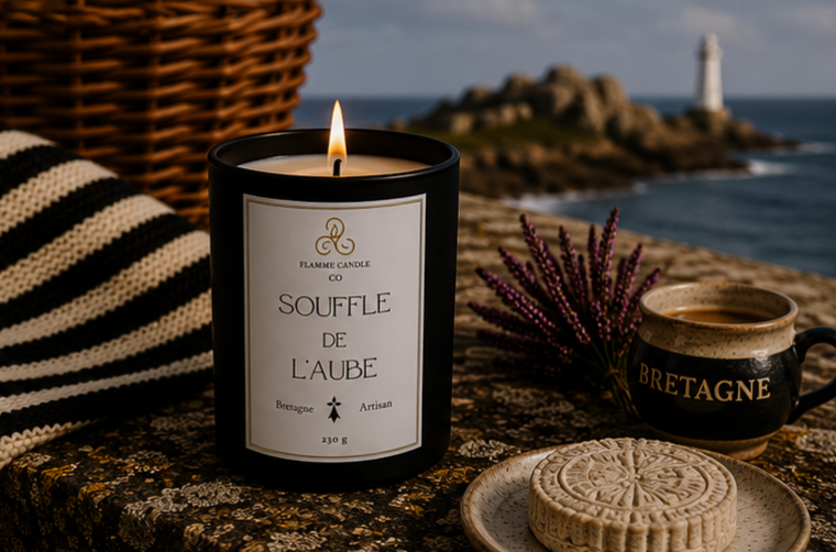 Souffle d'Aube – Artisan Fruity Coconut Soy Candle