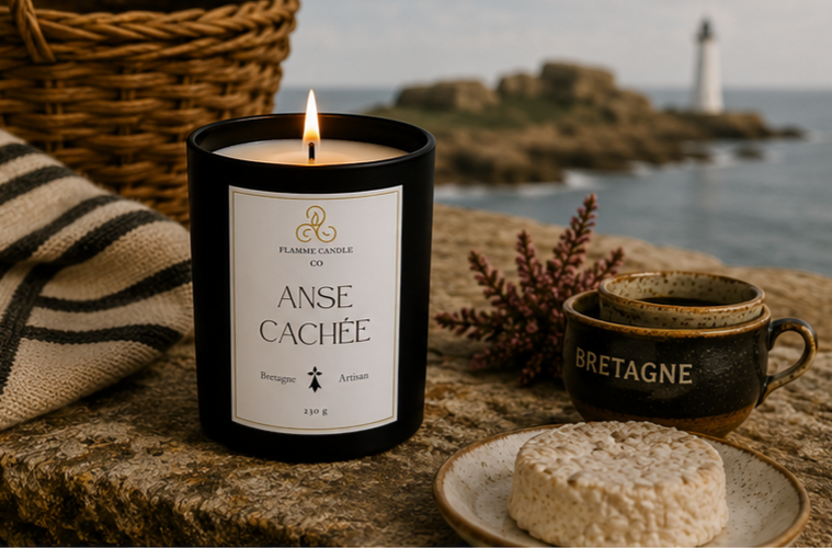 Anse Cachée – Artisan Fruity Coconut Soy Candle