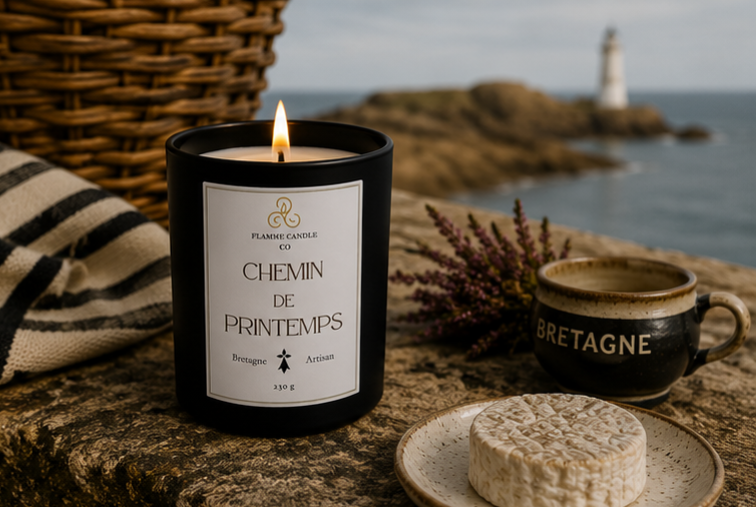 Chemin de Printemps – Artisan Floral Coconut Soy Candle