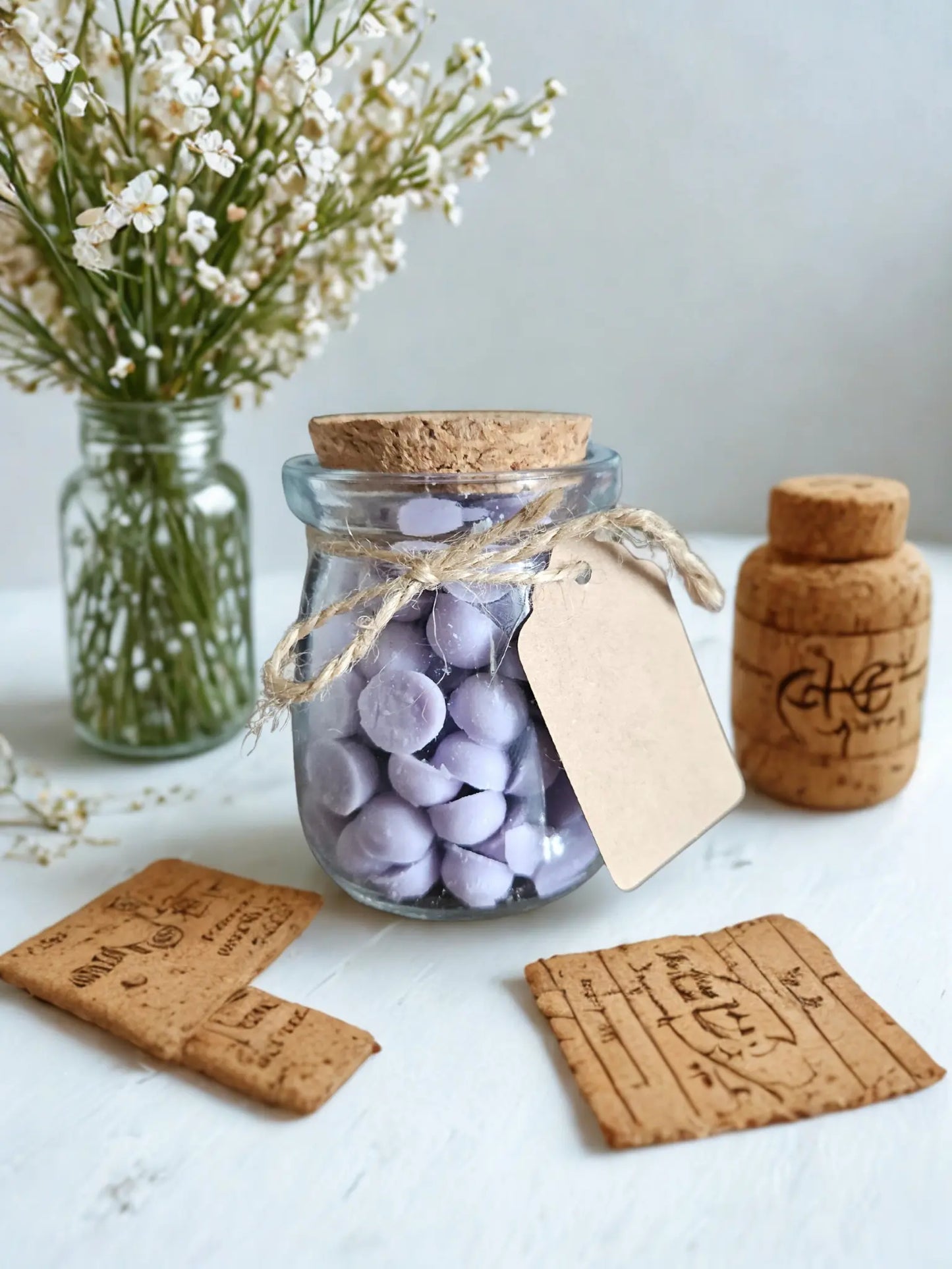 Melties — general candle; home fragrance, clean candle, minimal décor, bougie artisanale