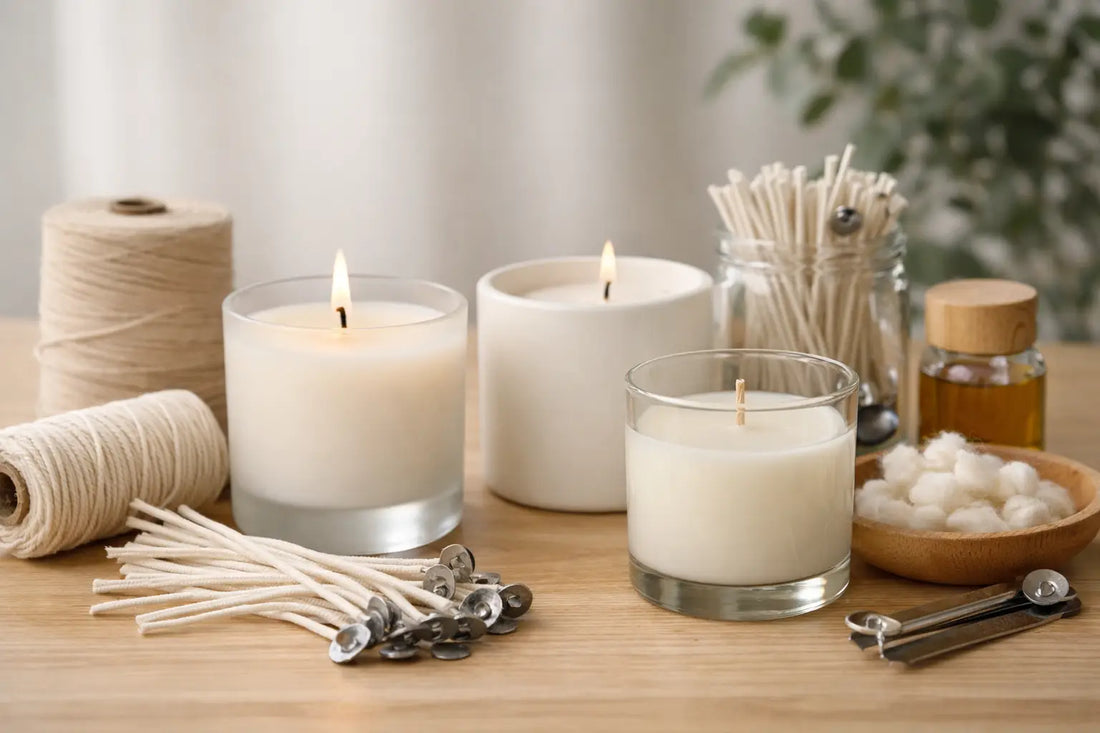 Bougie mèche coton naturelle - que choisir ?