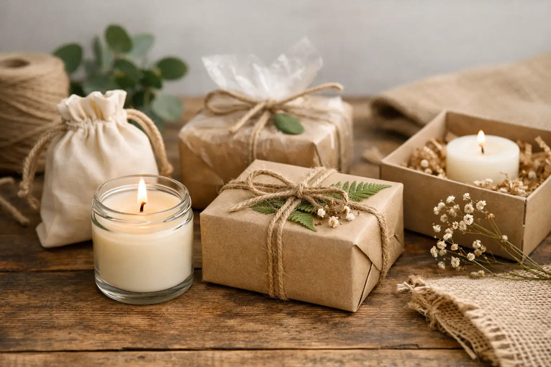 Emballage écologique bougie cadeau - bien choisir