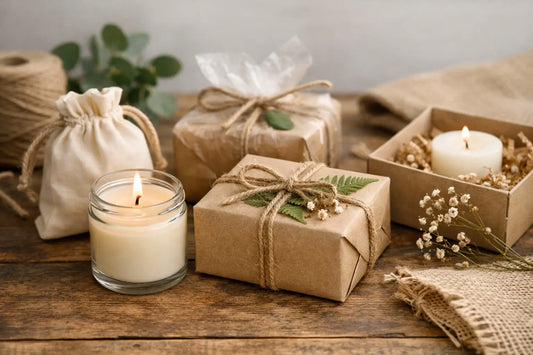 Emballage écologique bougie cadeau - bien choisir