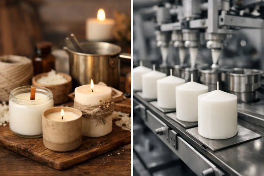 Bougie artisanale ou industrielle : que choisir ?
