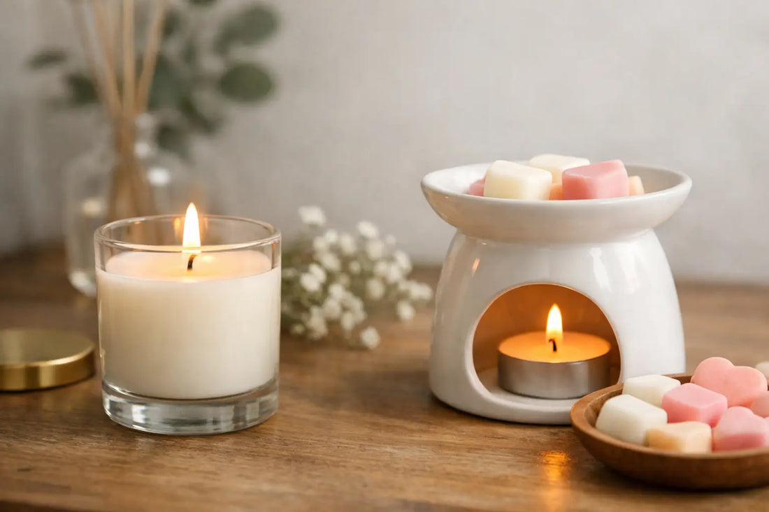 Bougie ou fondant parfumé: que choisir ?