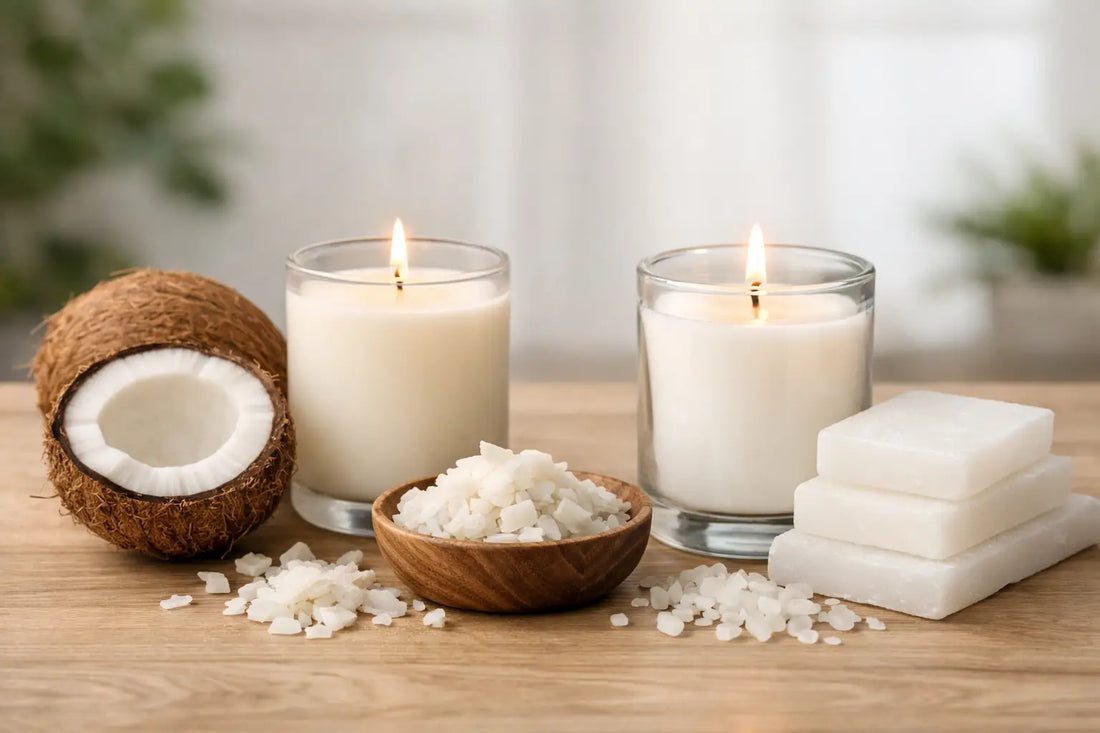 Coconut soy vs paraffin - que choisir ?