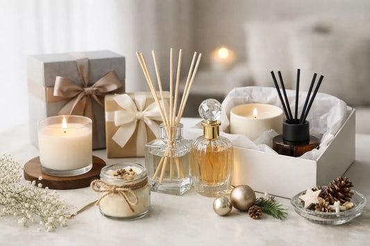Home fragrance gift guide pour bien offrir