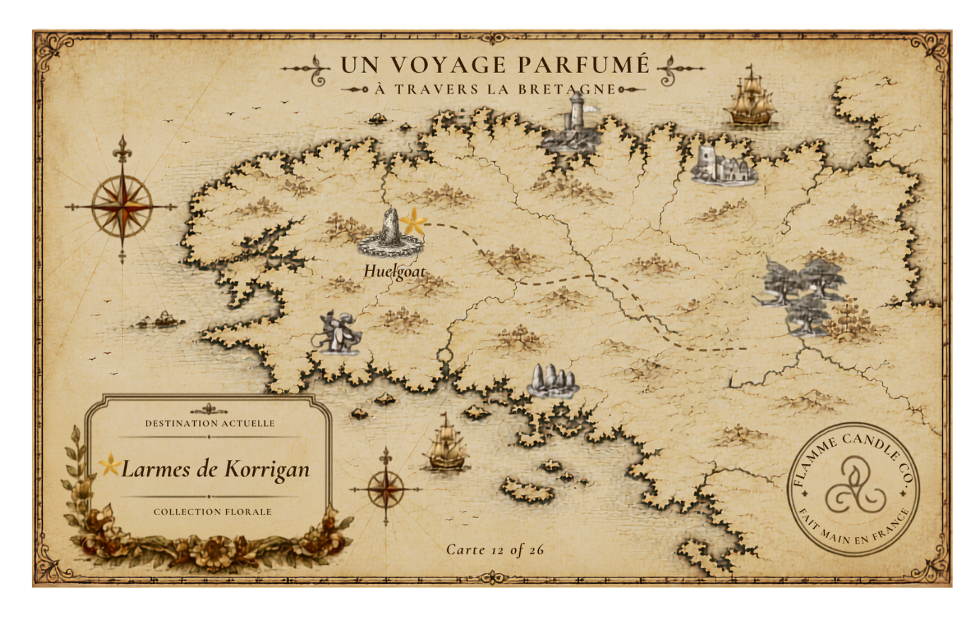 Collector's map of Brittany included free with your order – Larmes de Korrigan