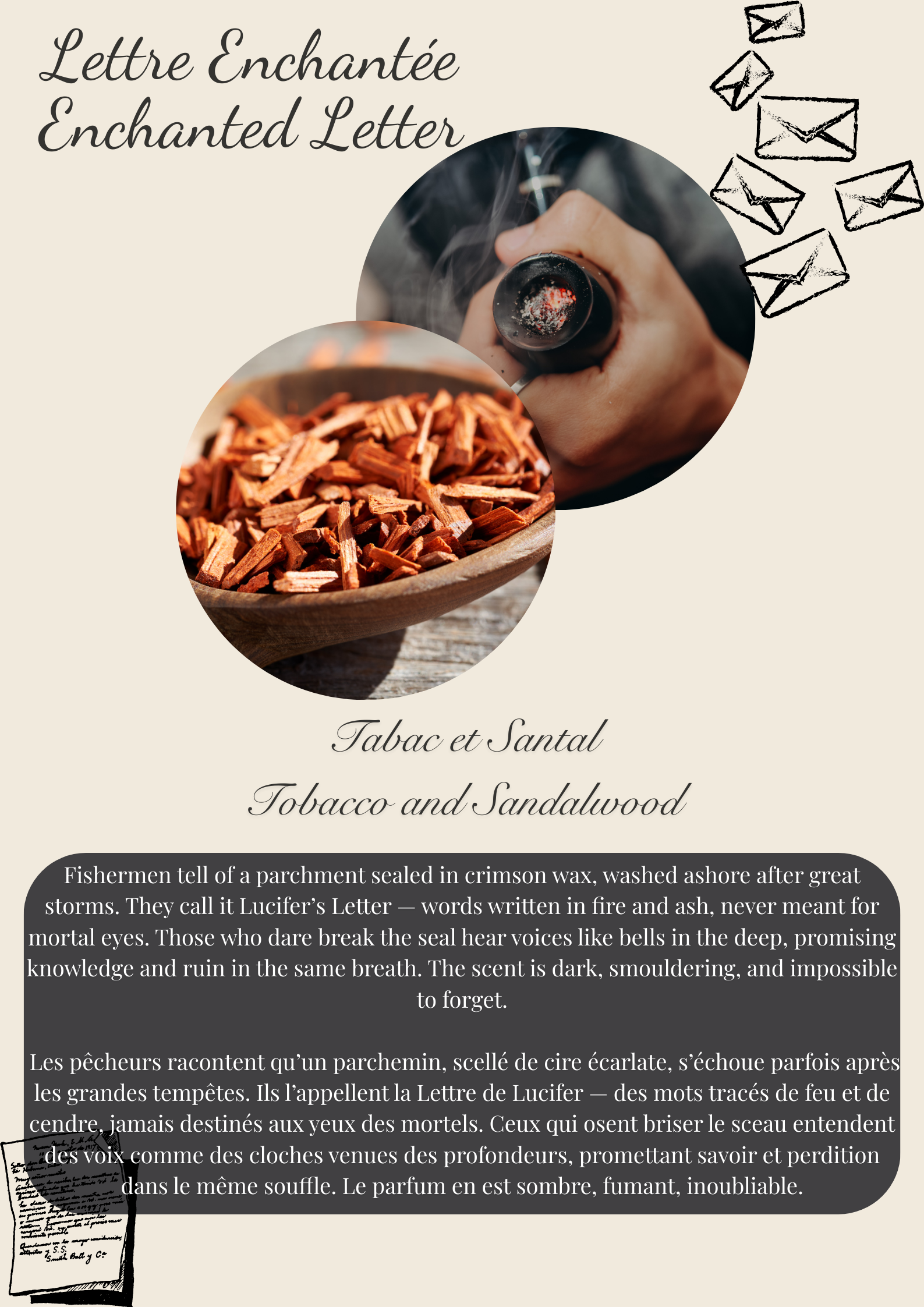 Enchanted collection Scented Wax Melt Snap Bar: Brittany Inspired (Copy) Flamme candle co