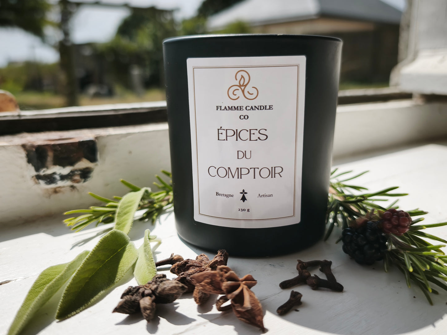 Breton Woods Bundle – Woody & Spiced Candle & Wax Fondant