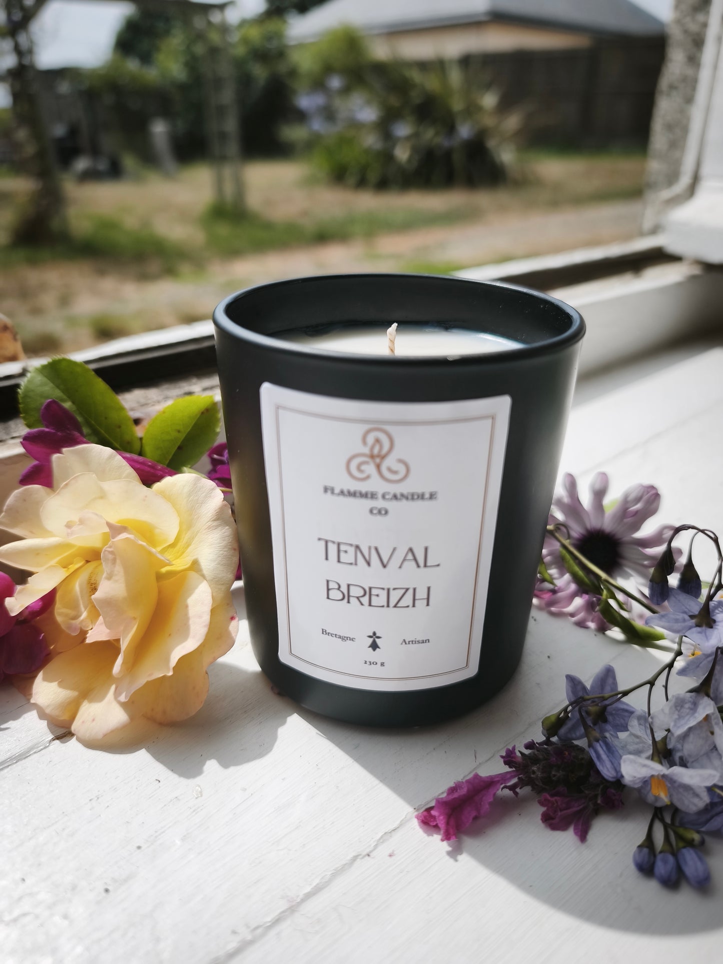 Tenval Breizh – Bougie Artisanale Coco Soja