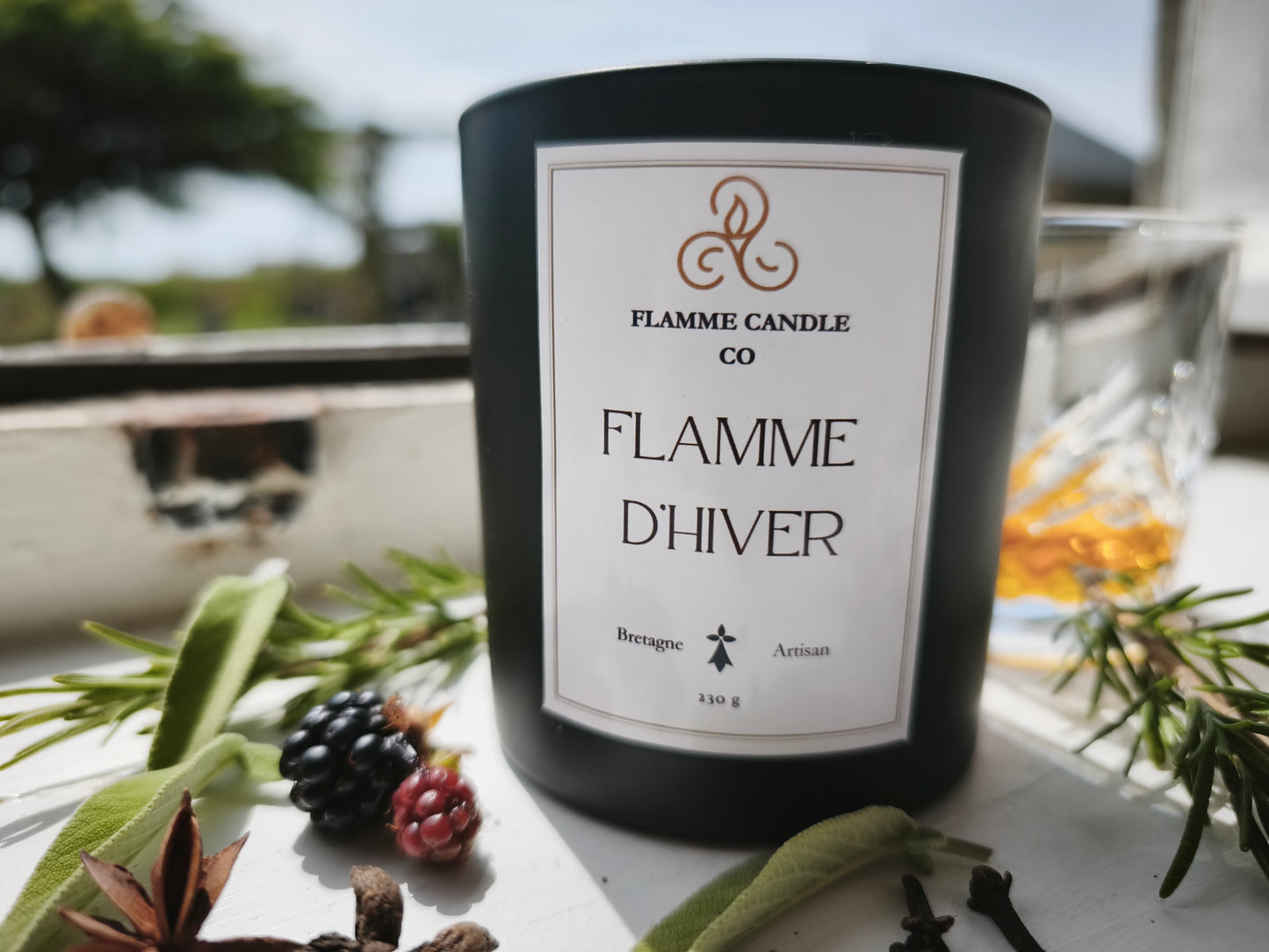 Breton Woods Bundle – Woody & Spiced Candle & Wax Fondant