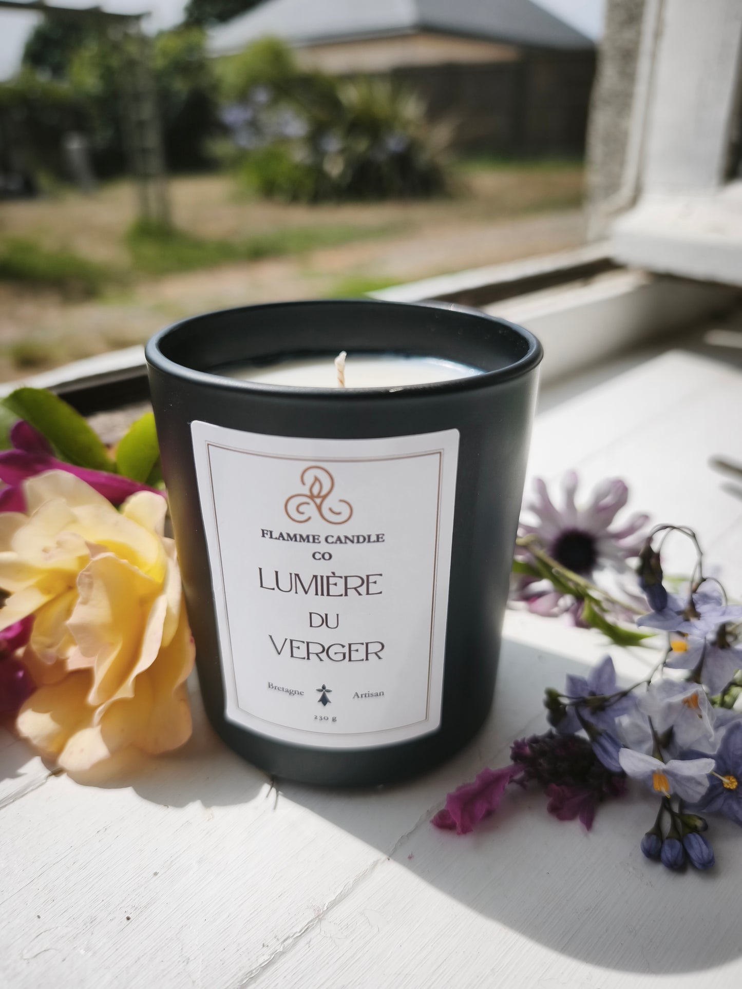 Lumière du Verger – Bougie Artisanale Soja Coco