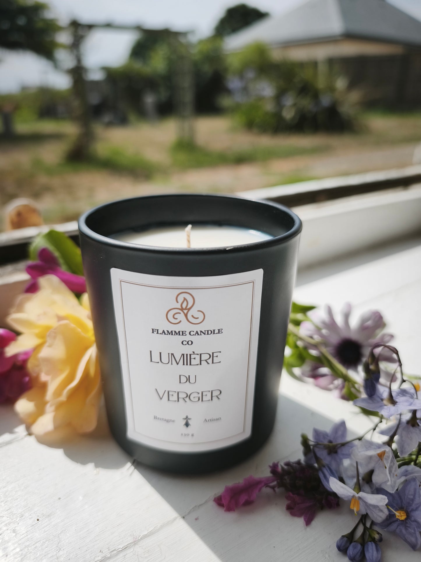 Lumière du Verger – Bougie Artisanale Soja Coco