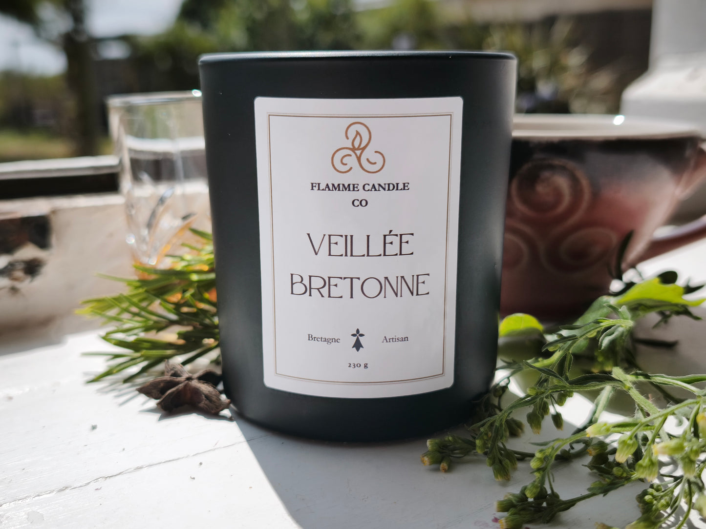 Breton Woods Bundle – Woody & Spiced Candle & Wax Fondant
