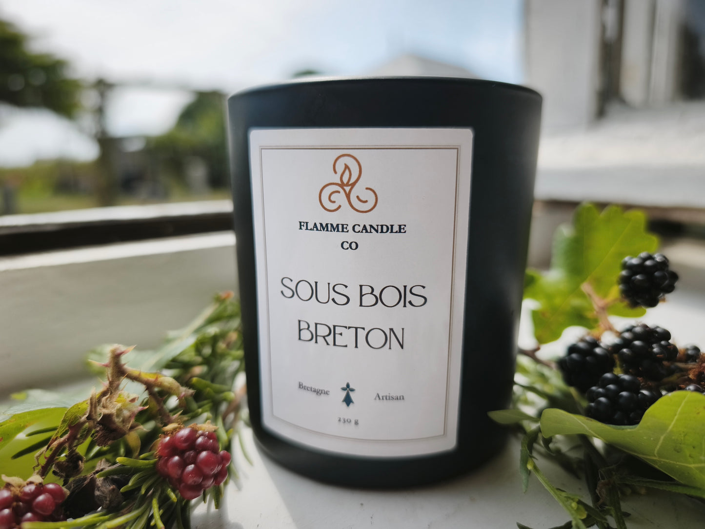 Breton Woods Bundle – Woody & Spiced Candle & Wax Fondant