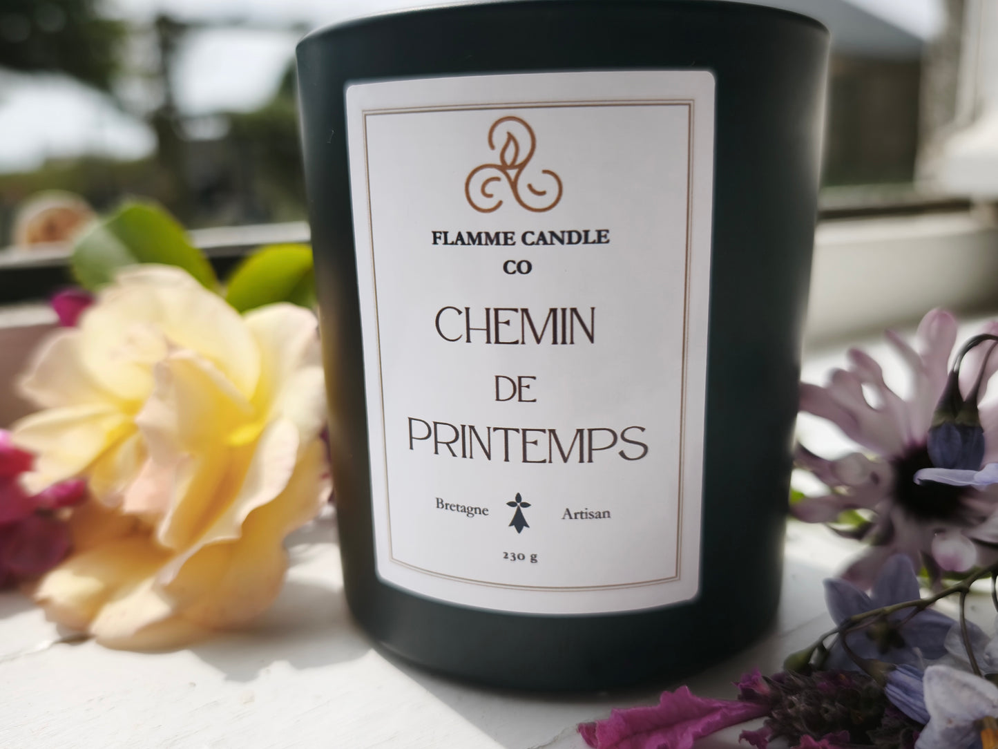 Breton Floral Bundle – Floral Candle & Wax Fondant