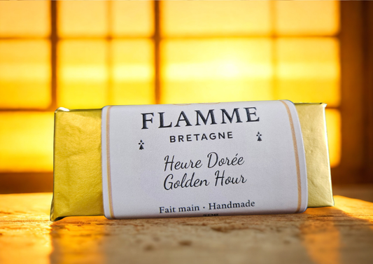 Golden Hour / Heure Dorée – Wax Snap Bar — general candle; home fragrance, clean candle, minimal décor, bougie artisanale