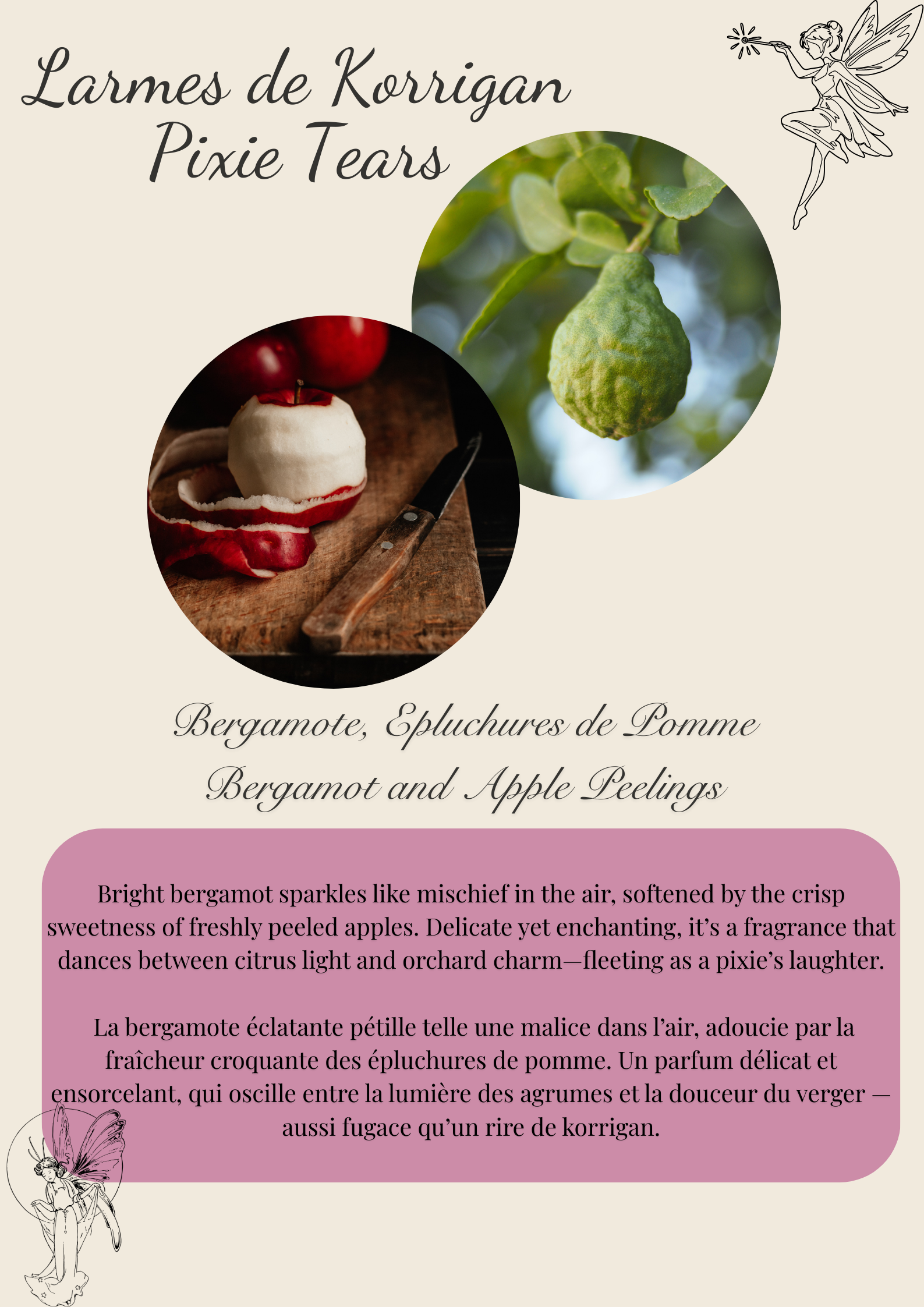 Pixie Tears Wax Melts  set of 6 Flamme candle co