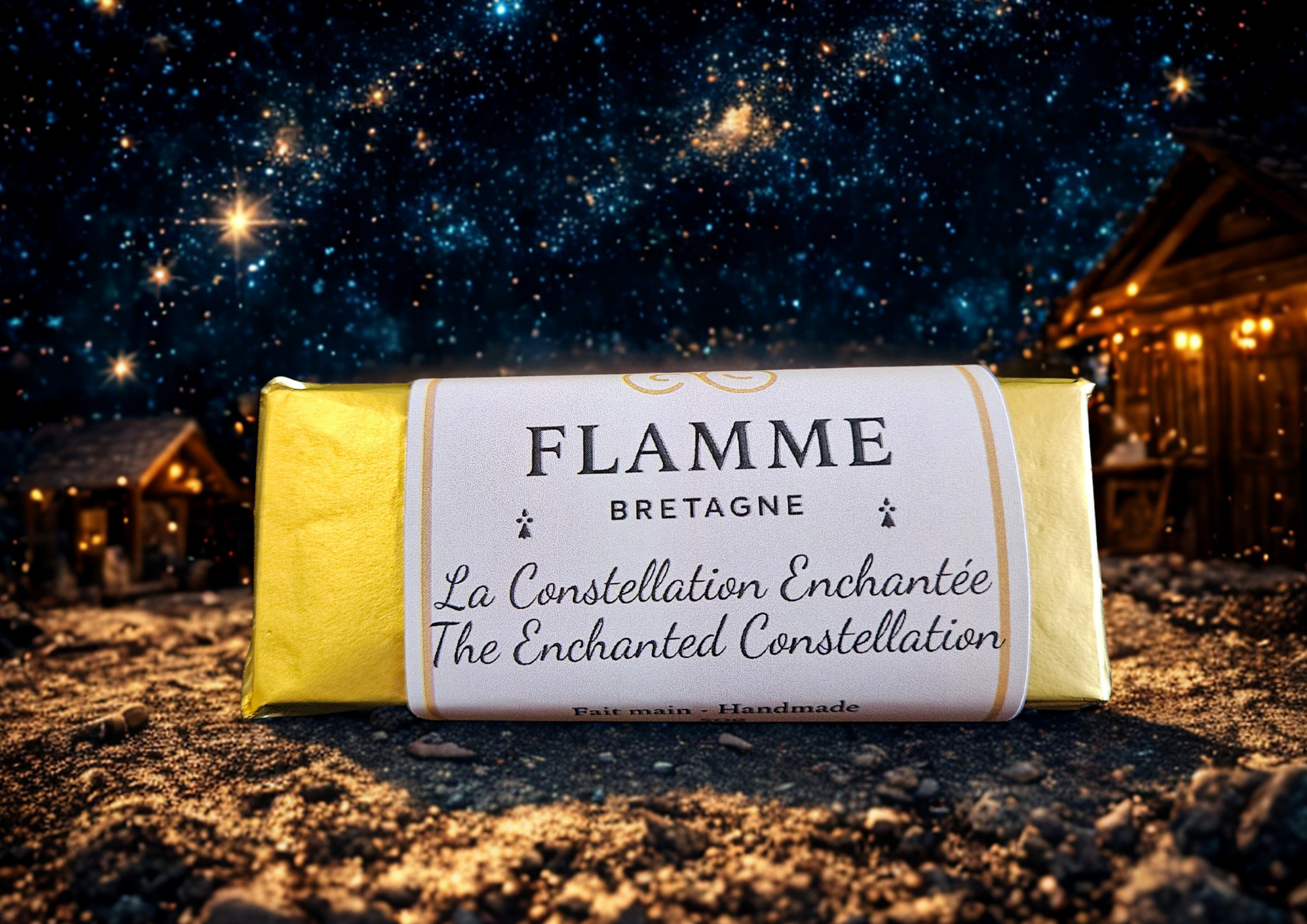 Enchanted Constellation / Constellation Enchantée – Wax Snap Bar — general candle; home fragrance, clean candle, minimal décor, bougie artisanale
