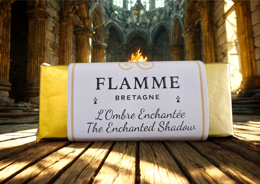 Enchanted Shadow / Ombre Enchantée – Wax Snap Bar — general candle; home fragrance, clean candle, minimal décor, bougie artisanale