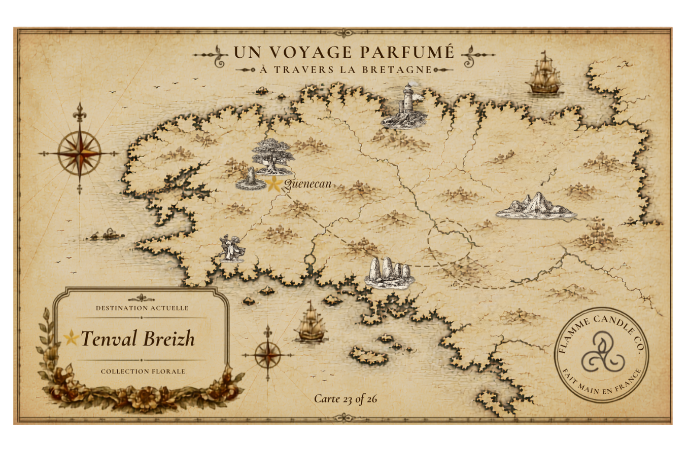 Collector's map of Brittany included free with your order – Tenval Breizh