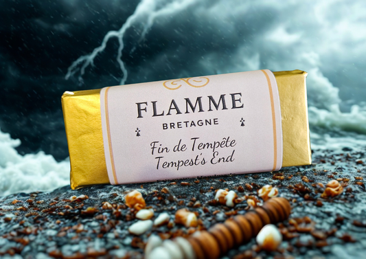 Tempest’s End / Fin de Tempête – Wax Snap Bar — general candle; home fragrance, clean candle, minimal décor, bougie artisanale