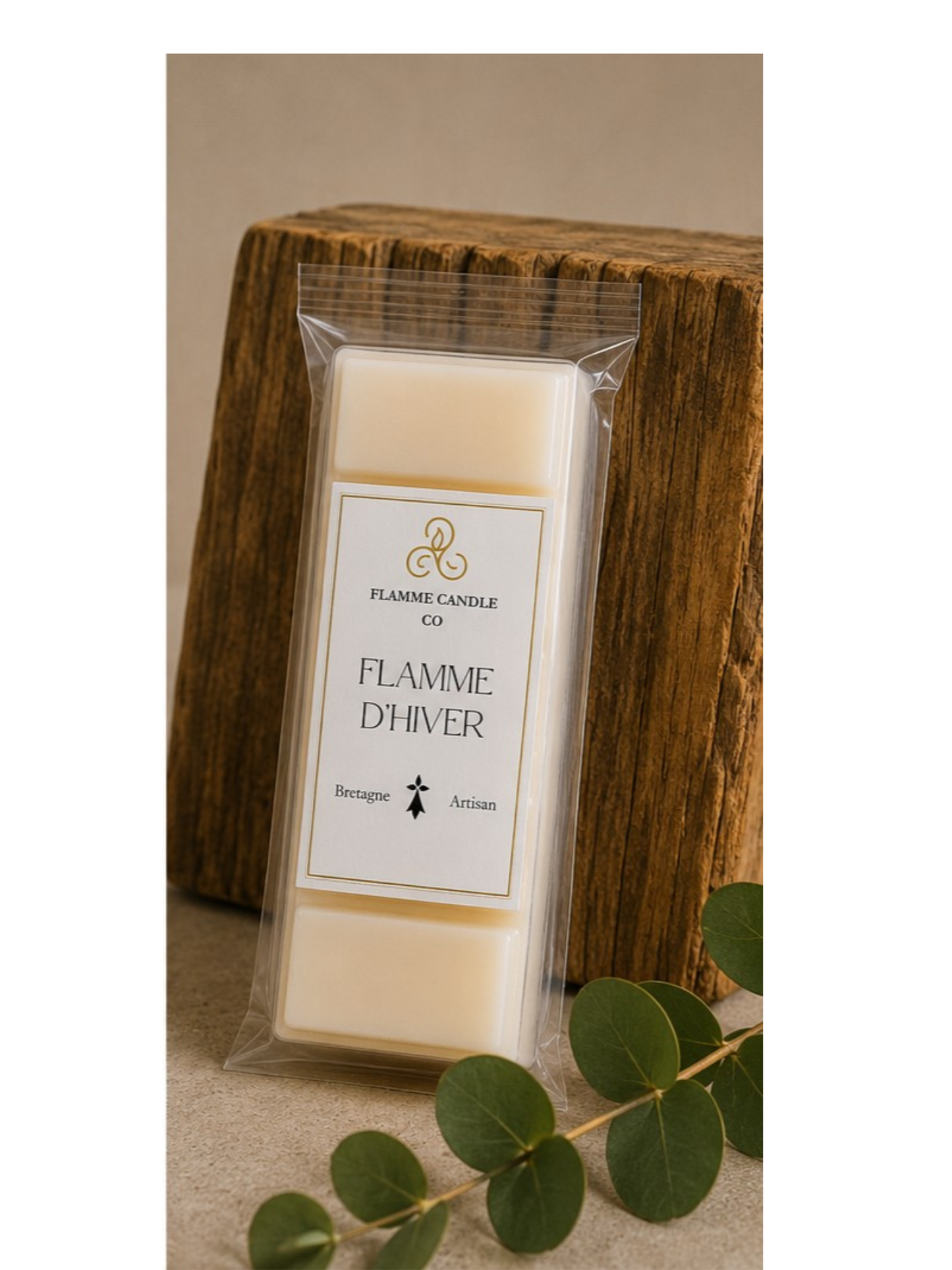 Barre de cire Enchanted Flame 50g - Épicée (Orange)