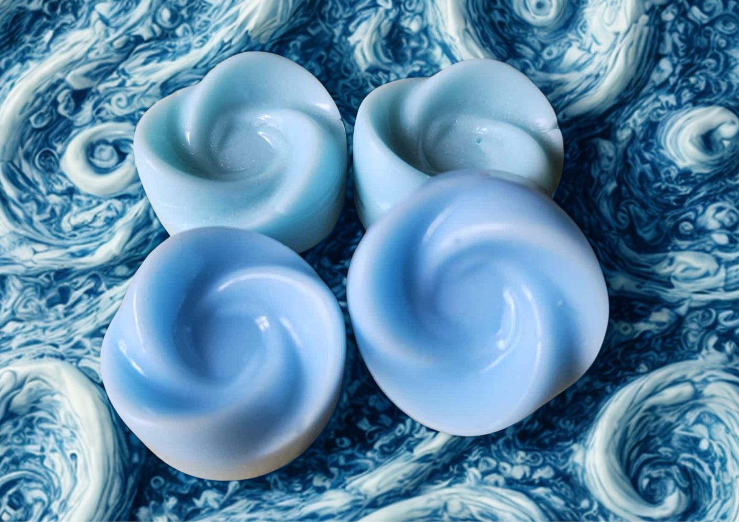 Ocean Veil / Voile Océanique – Mini Wax Melts Flamme
