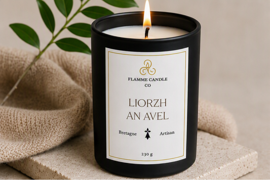Liorzh an Avel – Fresh Citrus Coconut-Soy Candle