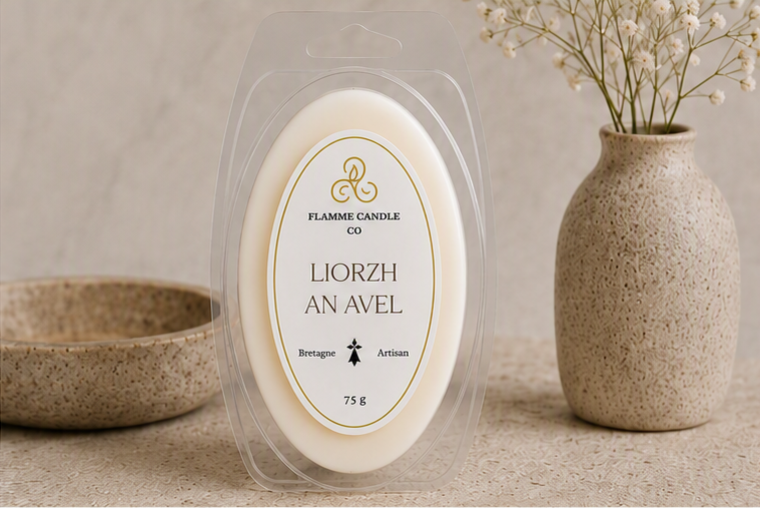 Liorzh an Avel – Fresh Citrus & Citronella Clamshell Soy Wax Melt