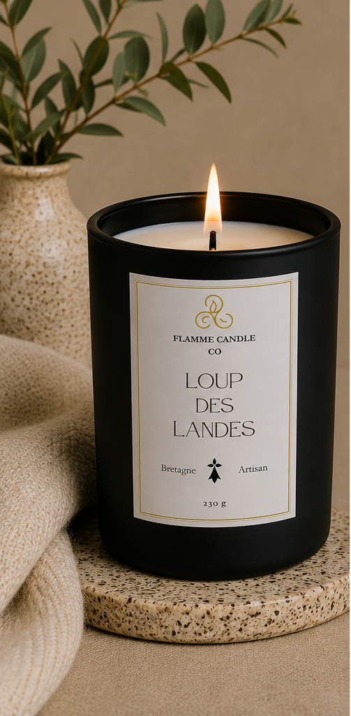 Breton Woods Bundle – Woody & Spiced Candle & Wax Fondant