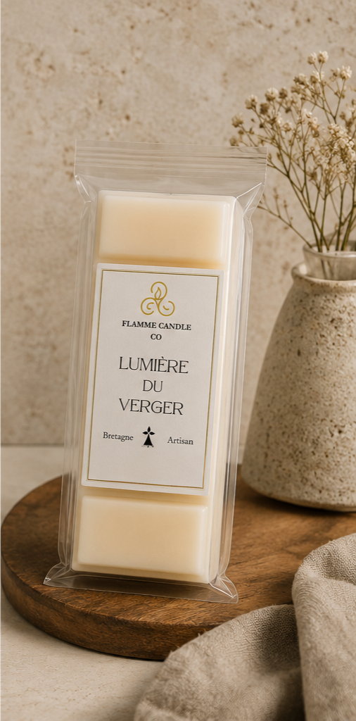 Lumière du Verger – Artisan Floral Snap Bar Soy Wax Melt