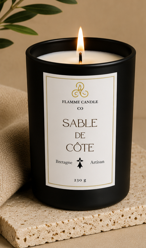 Sable de Côte – Artisan Woody Coconut Soy Candle