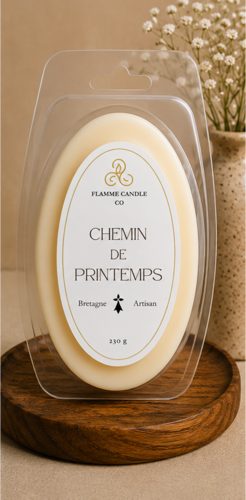 Breton Floral Bundle – Floral Candle & Wax Fondant