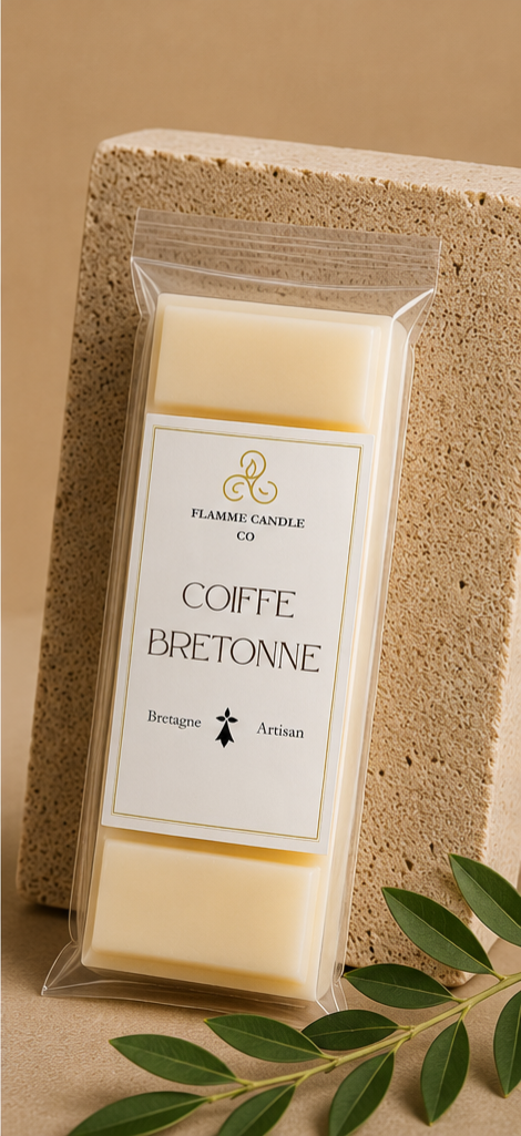 Coiffe Bretonne – Artisan Coastal Snap Bar Soy Wax Melt – artisan wax melt hand-poured Brittany France