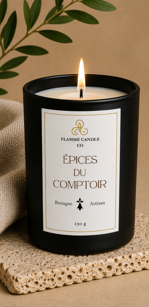 Épices de Comptoir – Artisan Woody Coconut Soy Candle