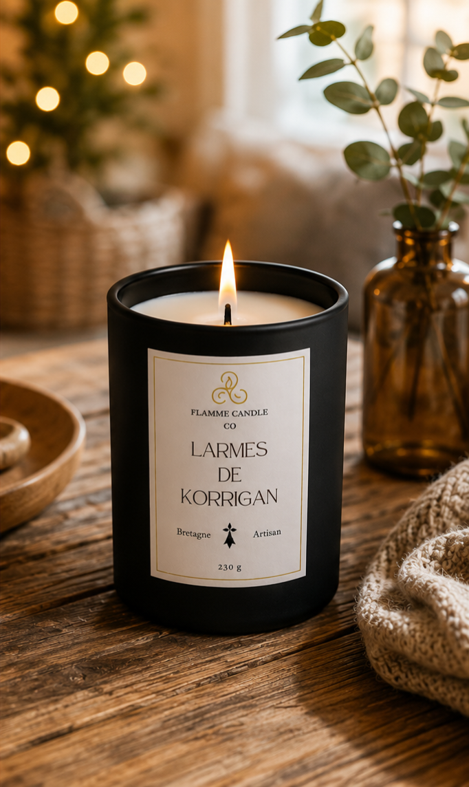 Larmes de Korrigan – Bougie Florale