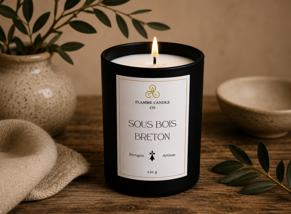 Sous Bois Breton – Artisan Woody Coconut Soy Candle