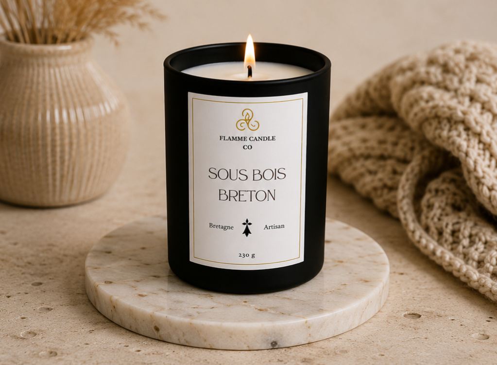 Sous Bois Breton – Artisan Woody Coconut Soy Candle
