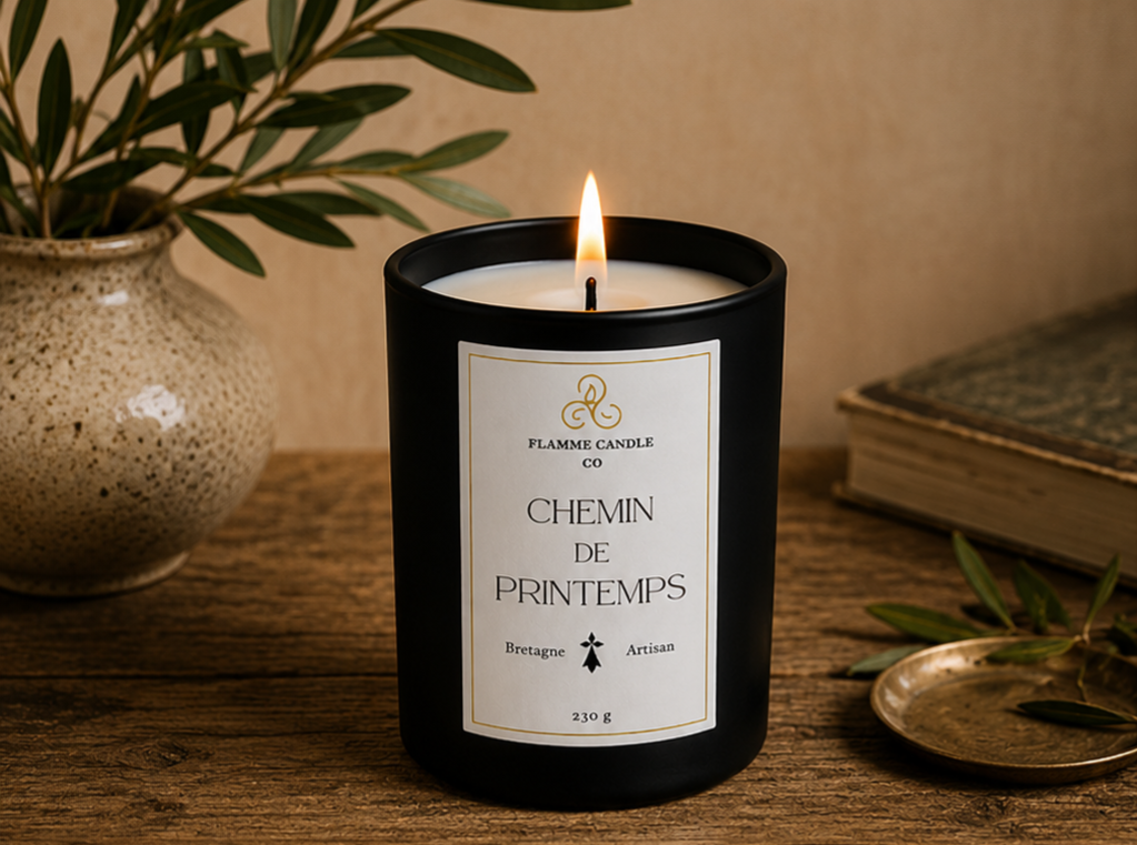 Breton Floral Bundle – Floral Candle & Wax Fondant
