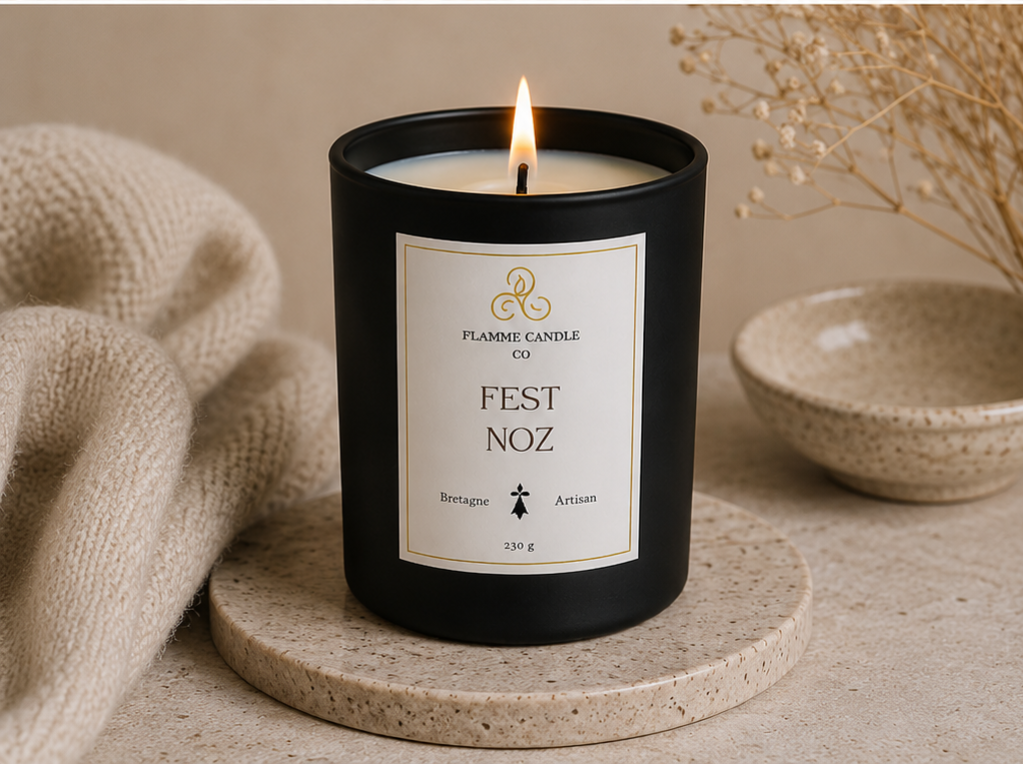 Fest Noz – Artisan Woody Coconut Soy Candle