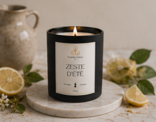 Zeste d'Été – Bougie Fruitée
