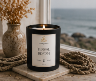 Breton Floral Bundle – Floral Candle & Wax Fondant