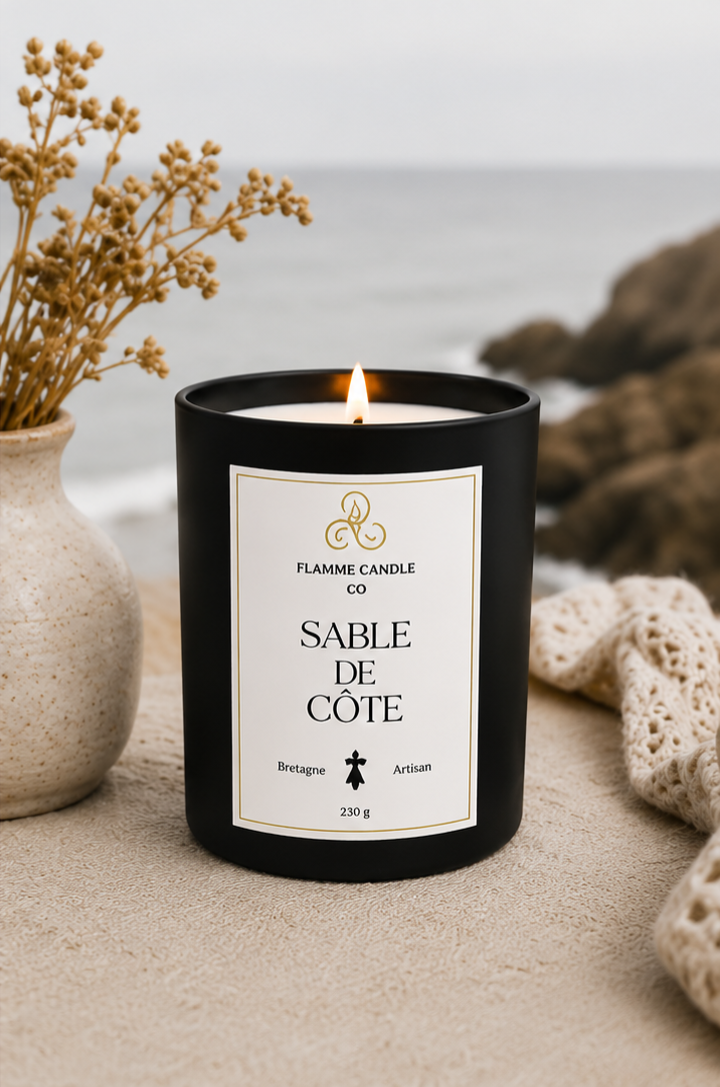 Sable de Côte – Artisan Woody Coconut Soy Candle