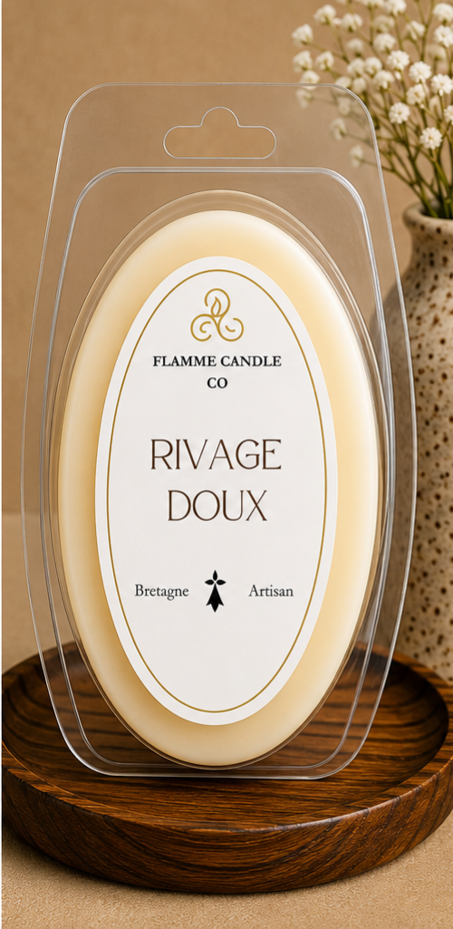 Rivage Doux – Artisan Gourmand Clamshell Soy Wax Melt