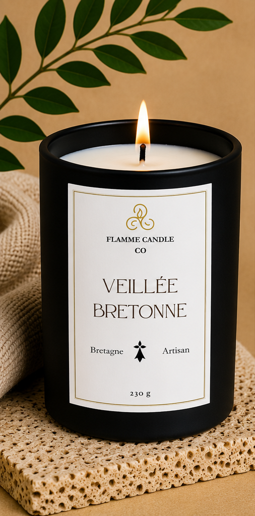 Veillée Bretonne – Artisan Woody Coconut Soy Candle